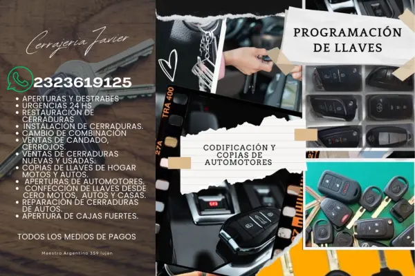 Cerrajería Javier - Cerrajería del Automotor